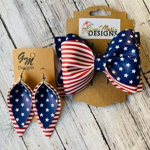 Mommy and Me 4th of july set